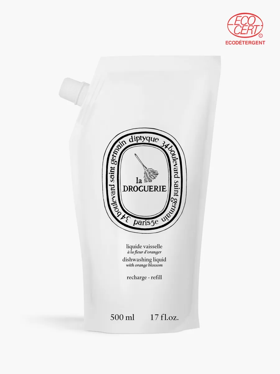 Diptyque La Droguerie Refill for dishwashing liquid with orange blossom